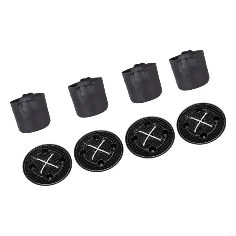 حزمة من حاوية النسيج الممتصة للماء، تسليط الضوء على نقل الرطوبة، التيار المباشر، أكياس زراعة 5 جالون P9YB