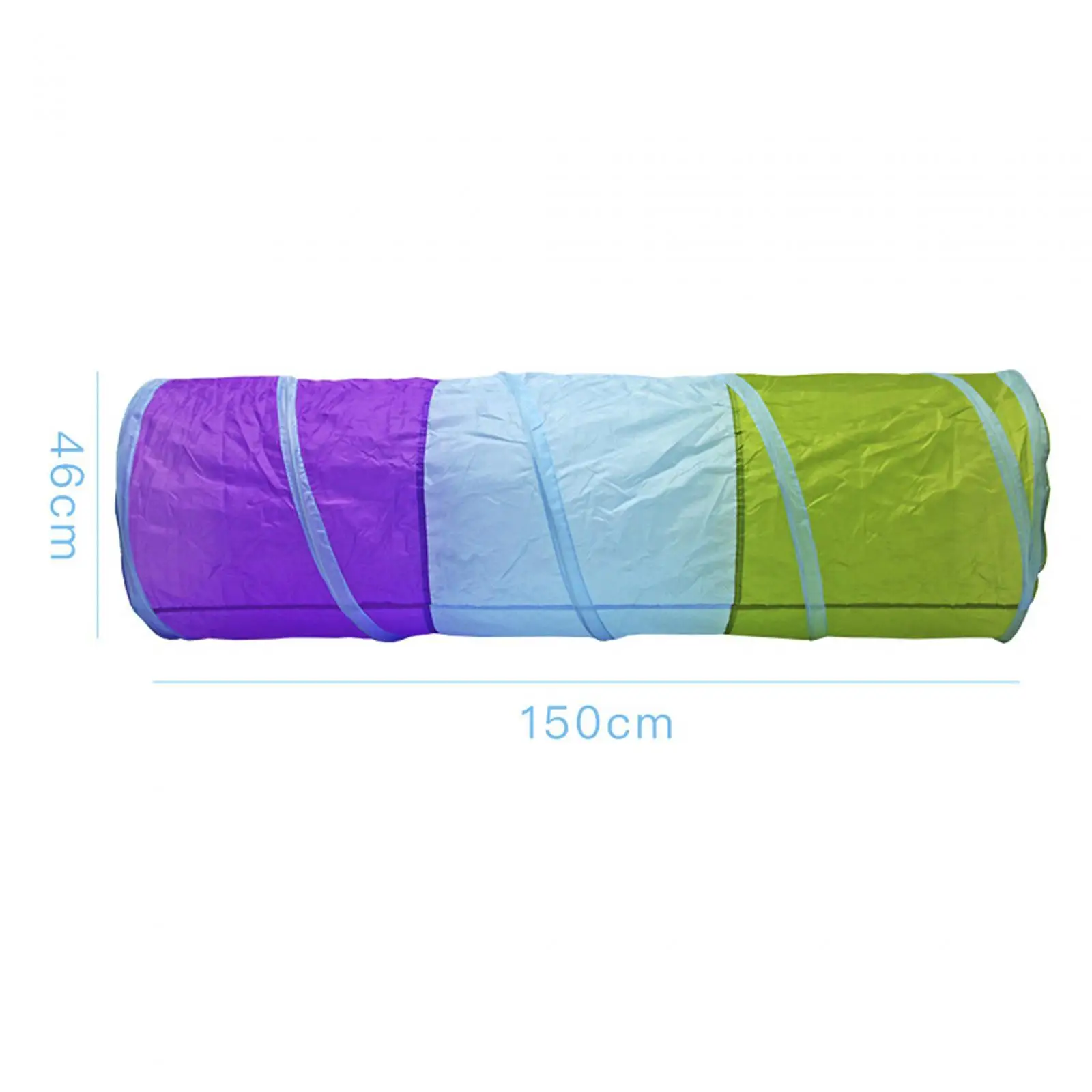 Tunnel pliable portable pour enfants, jouets colorés, salon