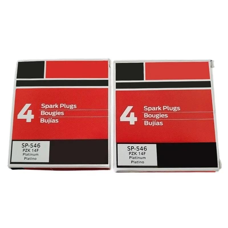 

4/6 PCS Platinum Spark Plug SP-546 PZK14F for Ford F-150 F-250 F-350 F-450 F-550 Super Duty Lincoln Navigator 5.4L 6.8L V8 V10