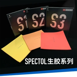 Victas (TSP) SPECTOL S1 S2 Table Tennis Rubber, High Elastic Raw Rubber for Table Tennis Racket, Pong Pong Game