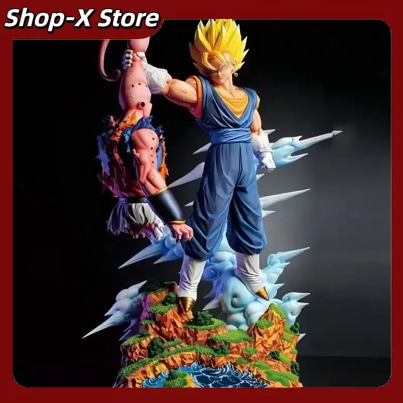 

‌Cs Dragon Ball Anime Statue - Vegito Vs Buu Gk Battle Scene Collectible Model Gift