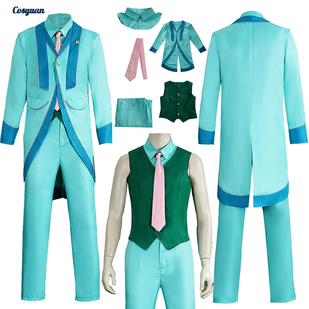 

2025 фильм злой косплей Pfannee топ брюки для мужчин тканевый вечерние маскировка ролевая игра Хэллоуин мужской костюм карнавальные наряды костюмы