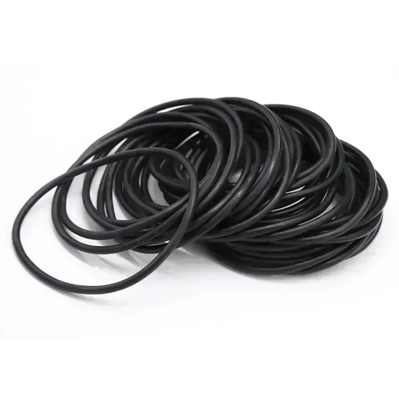 NBR O Ring Gasket  Nitrile Rubber Round O Type Corrosion Oil Resist Sealing Washer Black Thickness CS3.5mm OD10~285mm