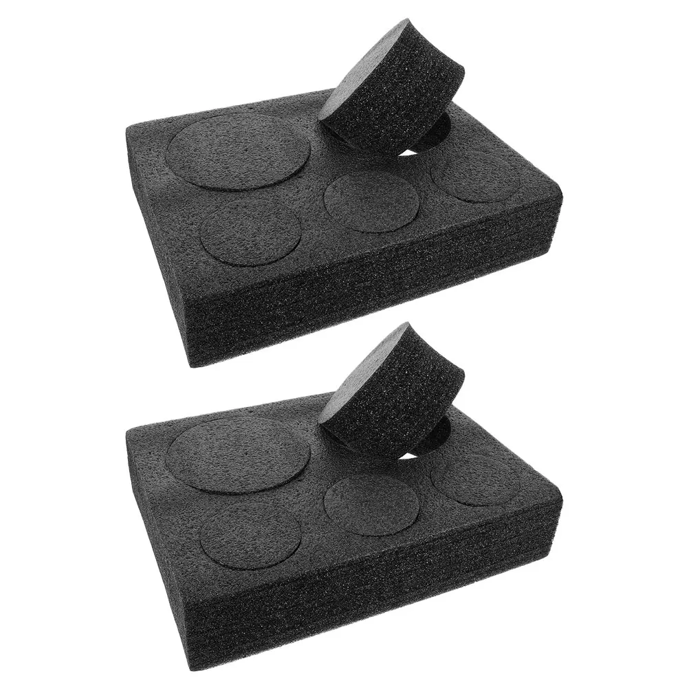 

2Pcs Multi Hole Foam Drink Carrier Tray Takeout Cup Holder 5 Holes 7 12cm Reusable Beverage Tray Milk Tea Coffee Delivery