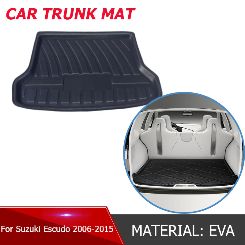 

Car Rear Trunk Mat Waterproof Protective Liner Trunk Tray Floor Mat Accessories for Suzuki Escudo Grand Vitara Nomade 2006~2015