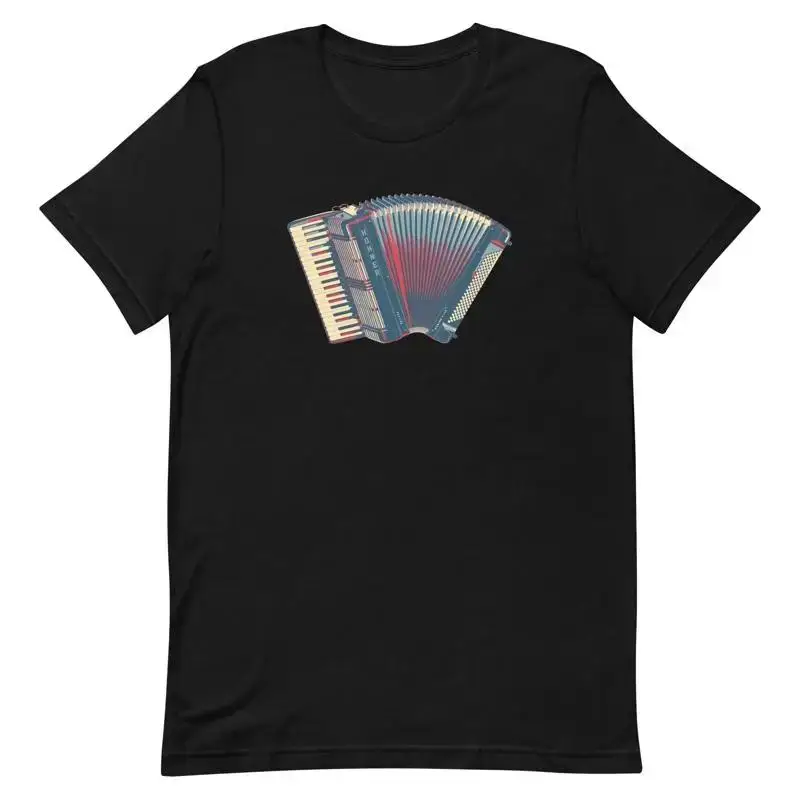 Accordion Hohner Lover Homage Pop Art t shirt