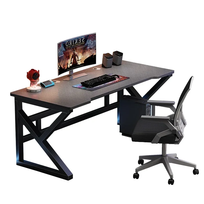 

Computer desk desktop electric competition table and chair set home bedroom game table simple advanced rock plate color office d