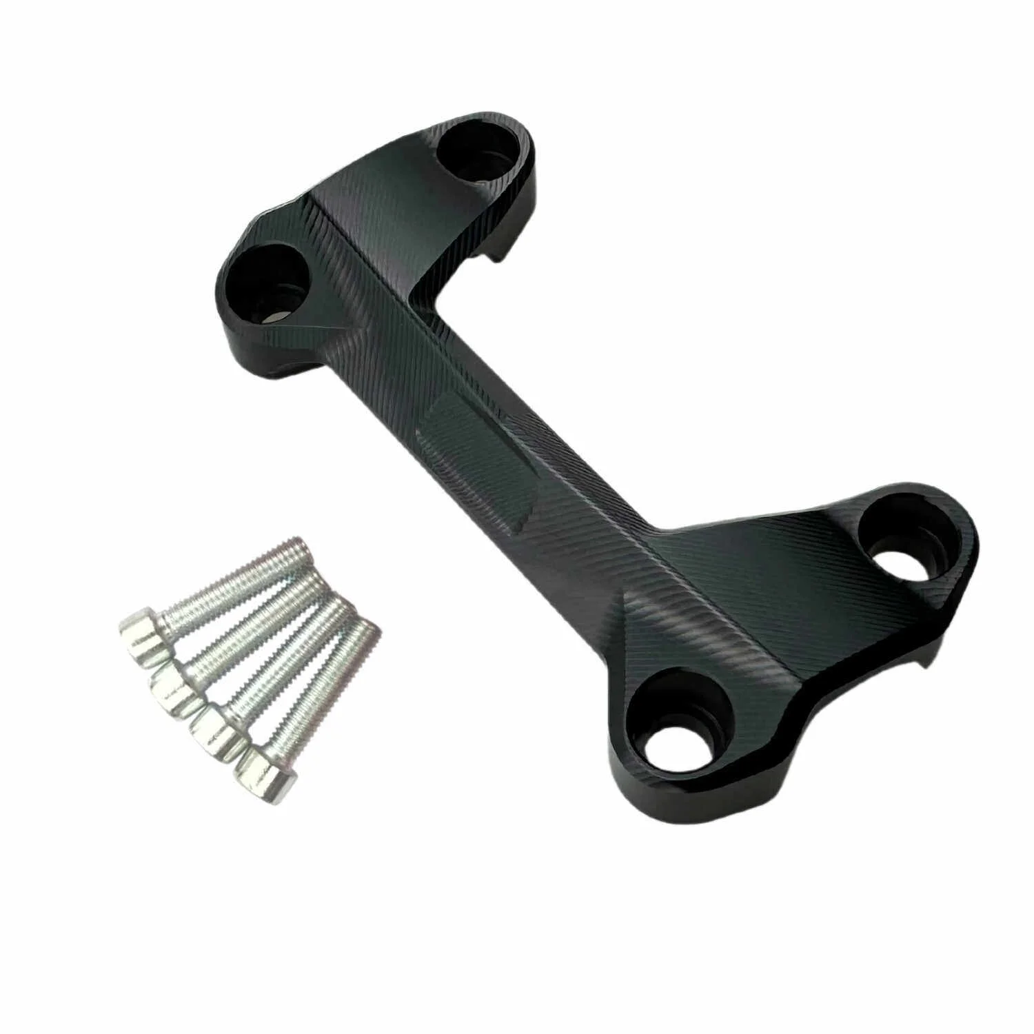 For KTM DUKE 390 250 200 125 CNC Aluminum Handlebar Clamp, Riser Top Cover & Steering Stem Fixing Clamp Mod Parts