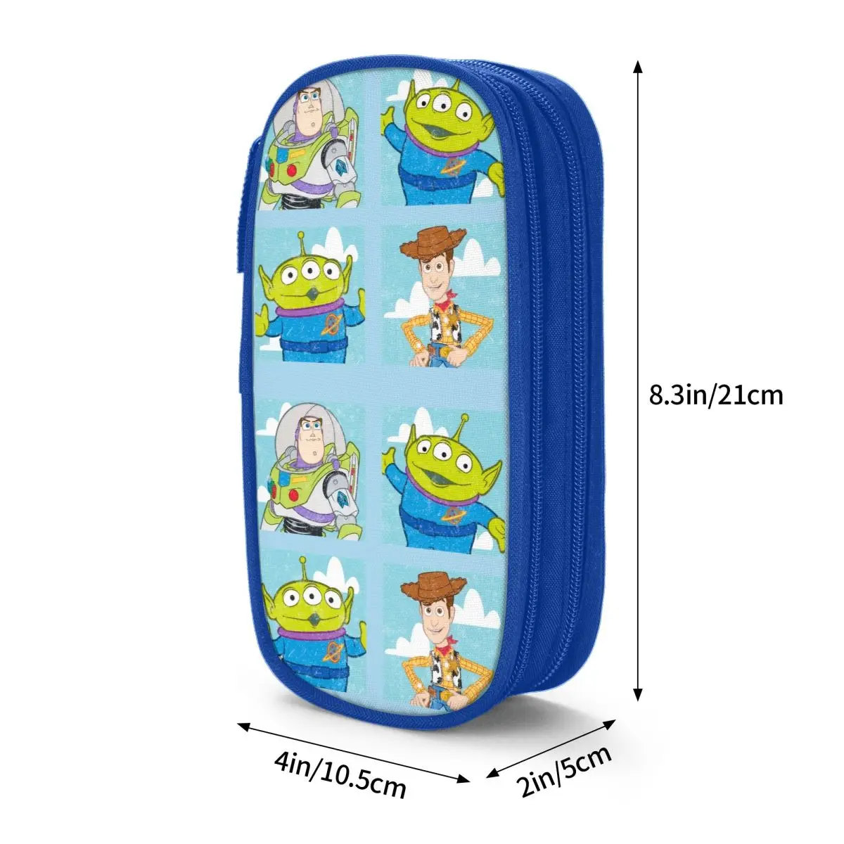 Imagem -06 - Toy Story Case Lápis Buzz Lightyear Woody Squeeze Aliens Lápis Caneta Titular Bolsas Material Escolar Papelaria Presentes