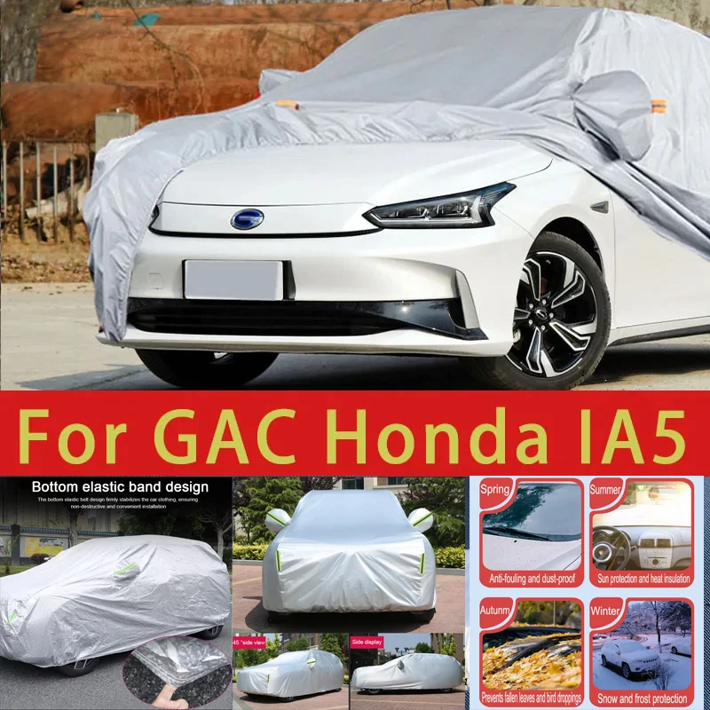 

For GAC Honda lA5 Outdoor Protection Full Car Covers Snow Cover Sunshade Waterproof Dustproof Exterior Car accessories