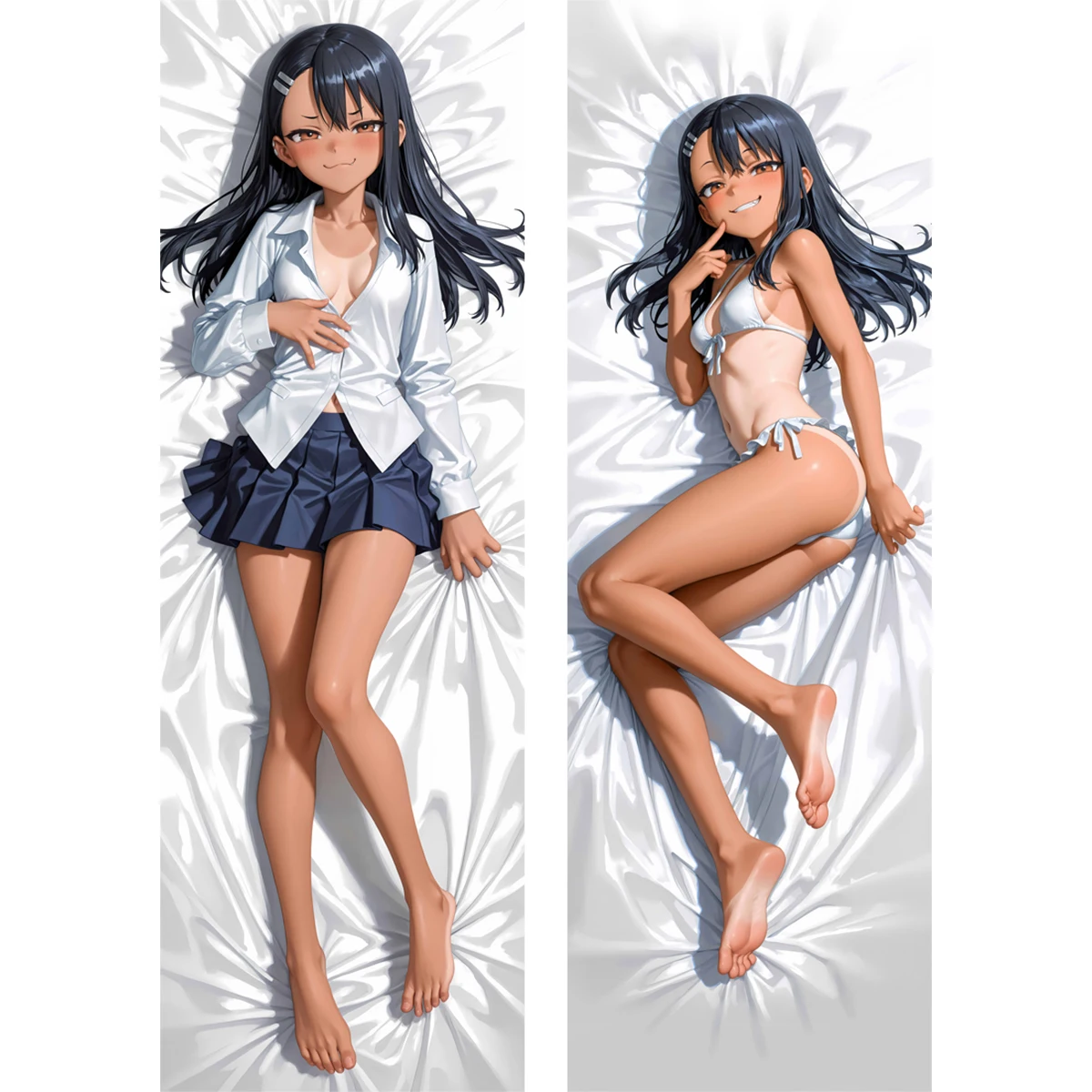 

Hayase Nagatoro Dakimakura чехол аниме манга девушка длительный размер в натуральную величину большая наволочка для тела DIY подарок с принтом по индивидуальному заказу