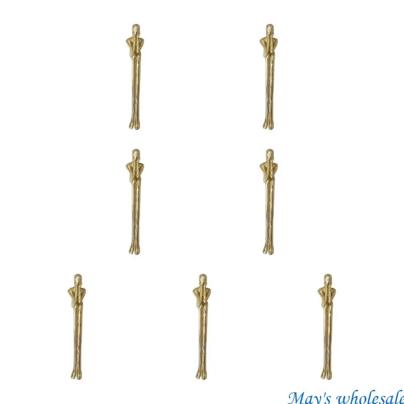 7pcs Door Handle for Interior Doors Bedroom Kitchen Door Pulls Fire-proof Door Handle Cabinet Handle Hardware 448A