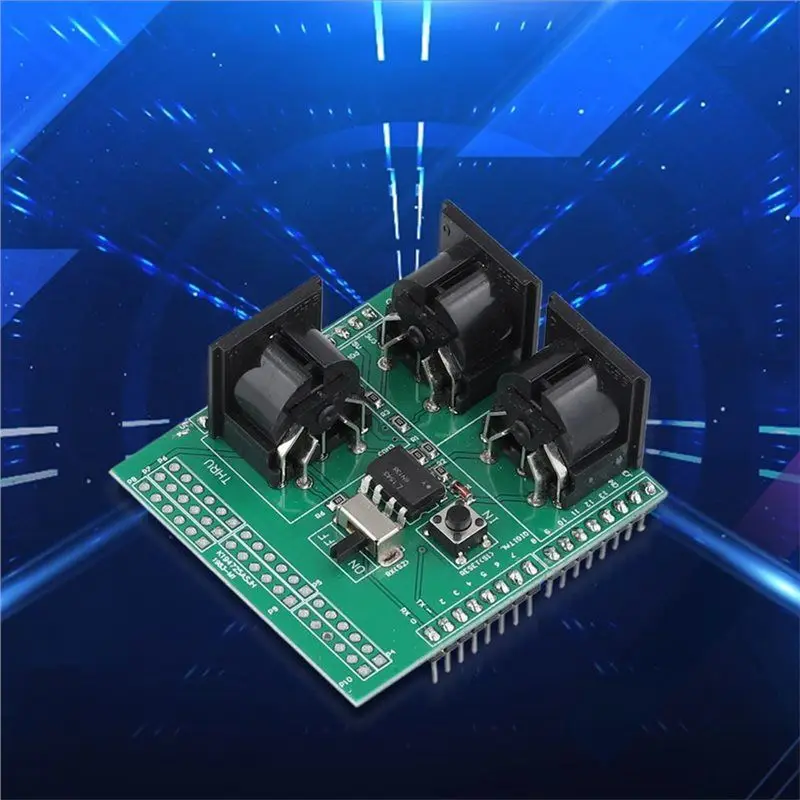 CLCU MIDI In/OUT/THRU Port Musical Interface Board For Arduino- Ideal For Microcontroller Music Projects, MIDI Shield Included