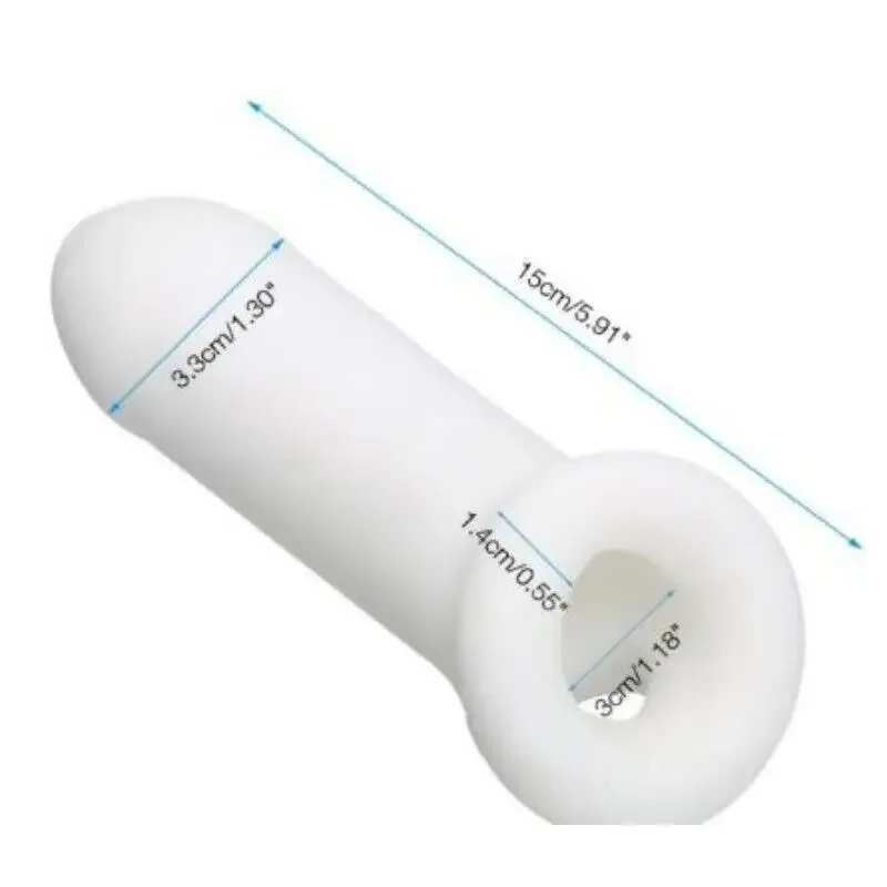 Male Penis Masturbation Soft Plastic Airplane Cup Vagina Pocket Delayed Ejaculation Trainer Massager Male Sex Machine Adult