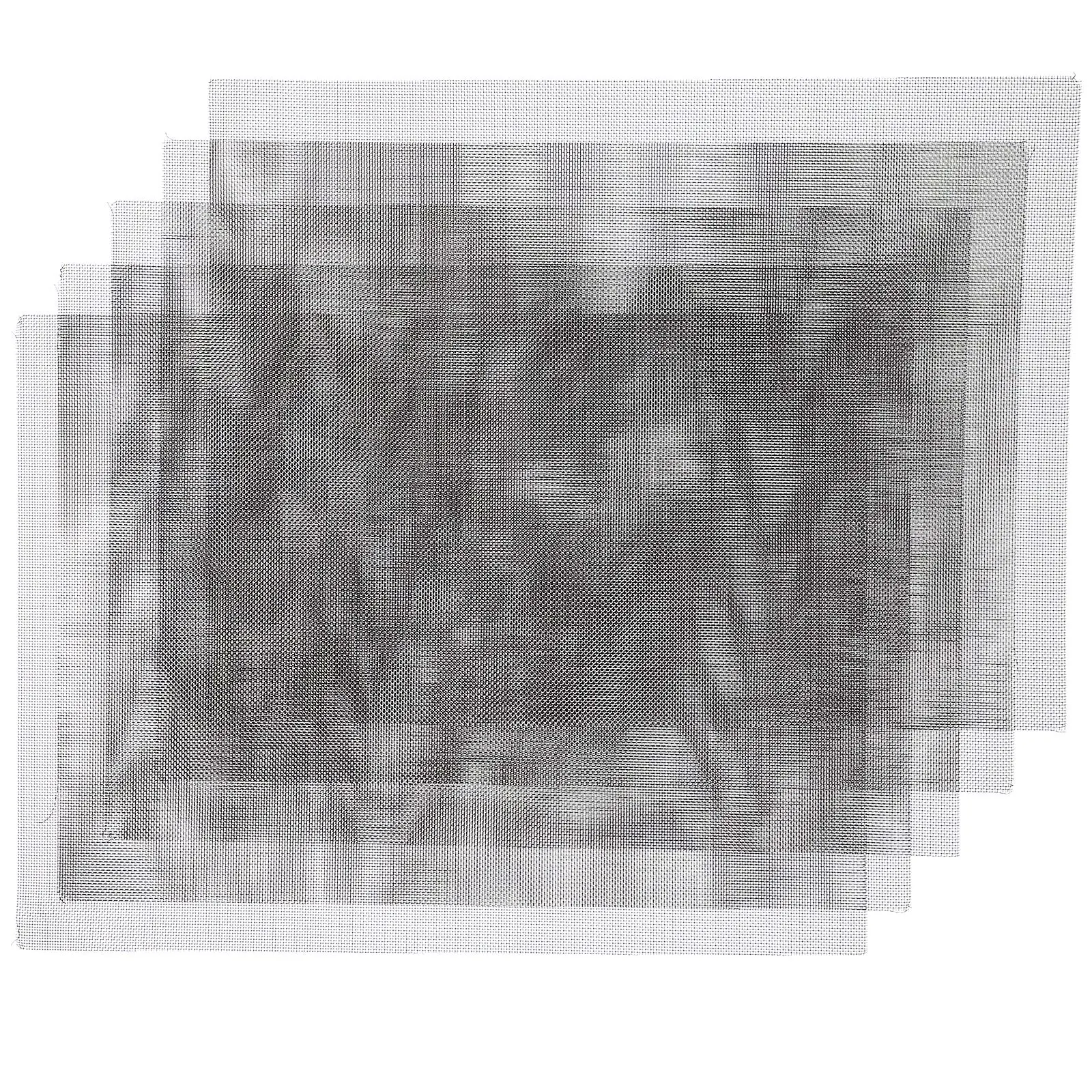 

5Pcs Stainless Steel Mesh Bumper Repair Welding Accessories Durable Corrosion Resistant Uniform Structure Long Service Life