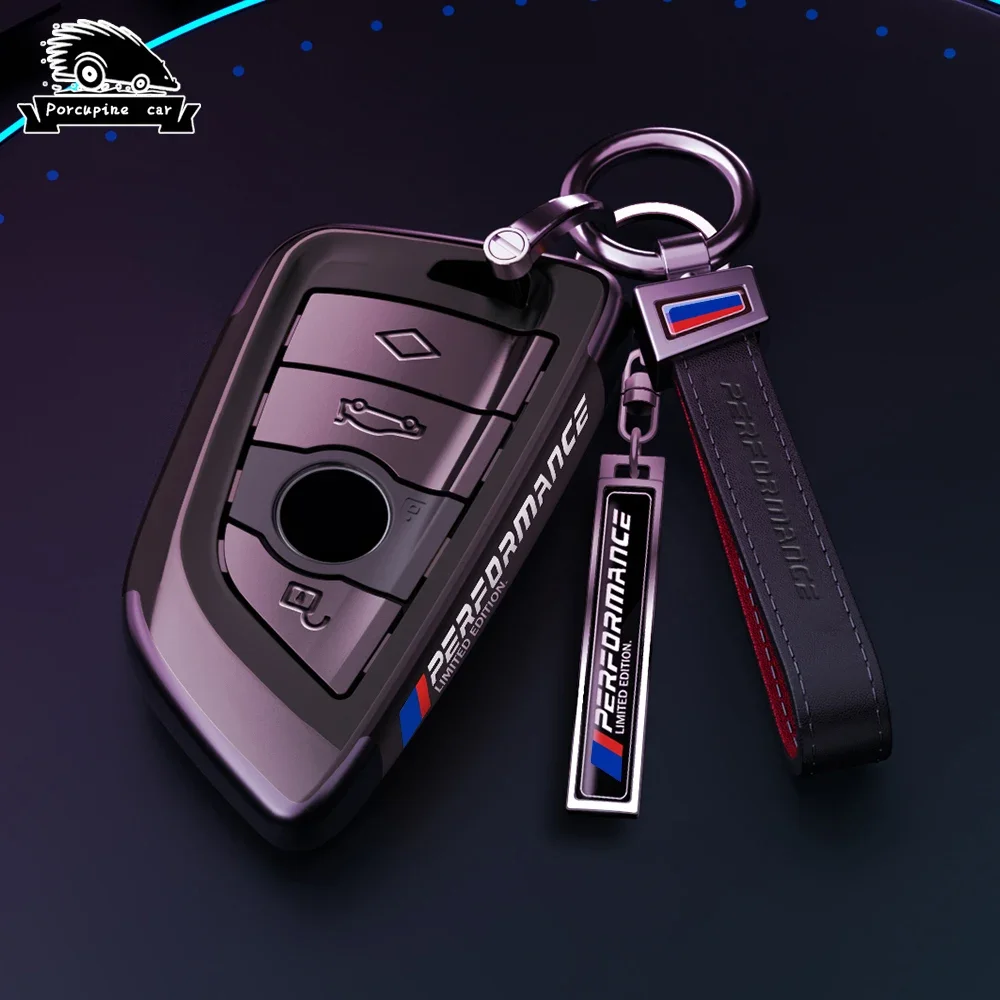 PC Car Key Case Cover Bag For Bmw F20 G20 G30 X1 X3 X4 X5 G05 X6 X7 G11 F15 F16 G01 G02 F48 Accessories Holder Shell Keychain