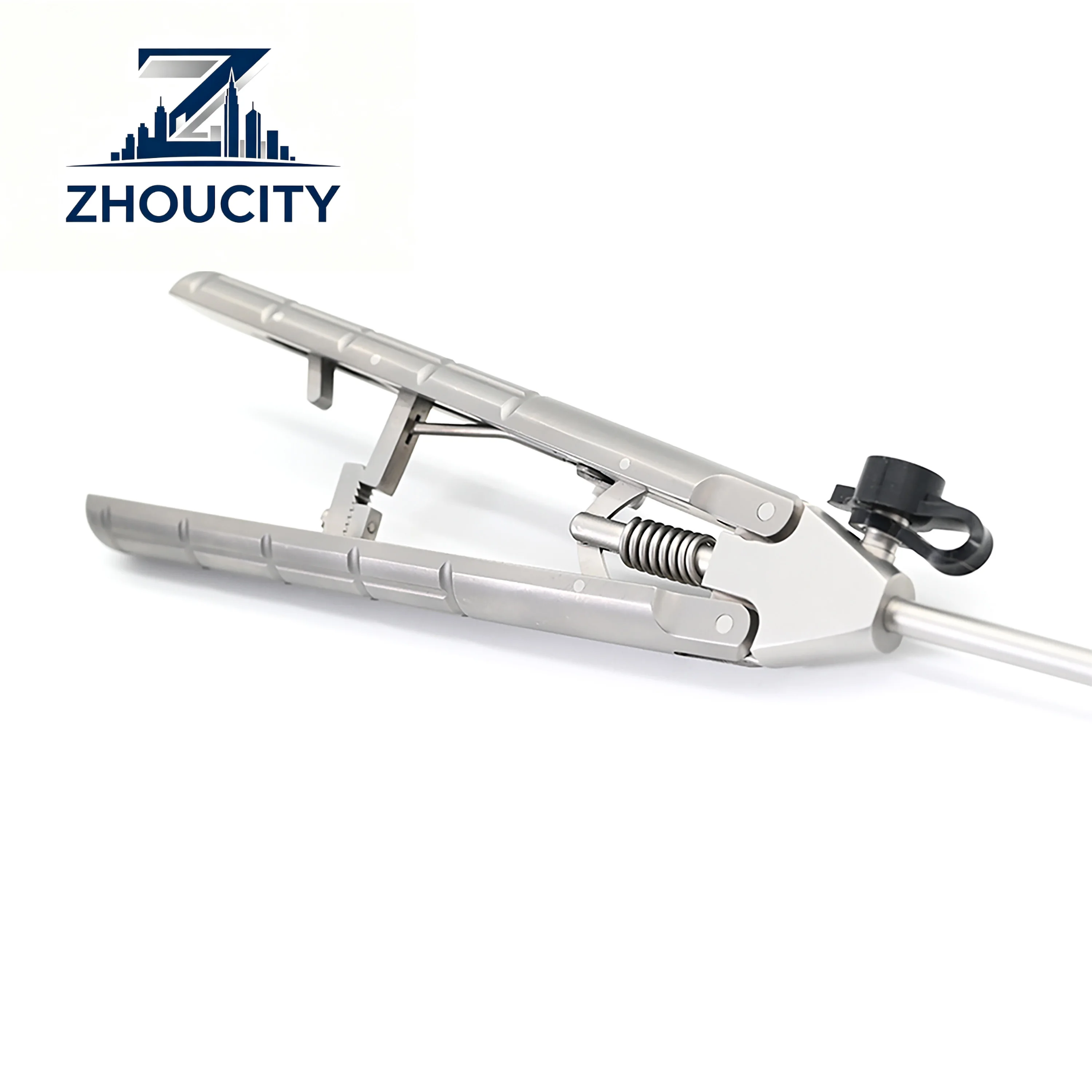 Reusable Titanium Steel Needle Holder Manual Power Source Laparoscopic Medical Equipment for Abdominal Surgery