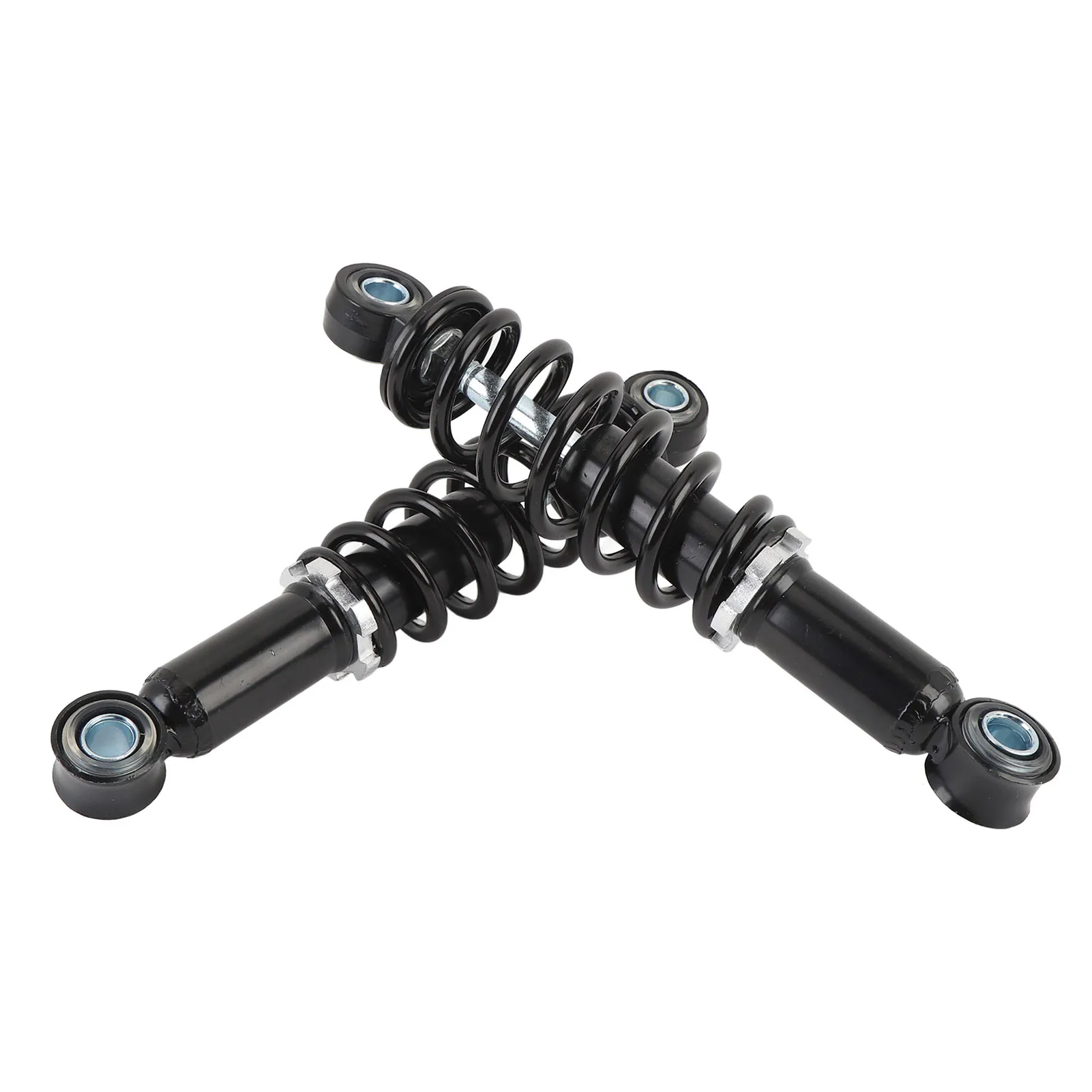 2 Pcs Motorbike Rear Shock Absorber 200mm Steel Alloy Rear Shock Damper High Performance Spring for Electric Bike Scooter ATV