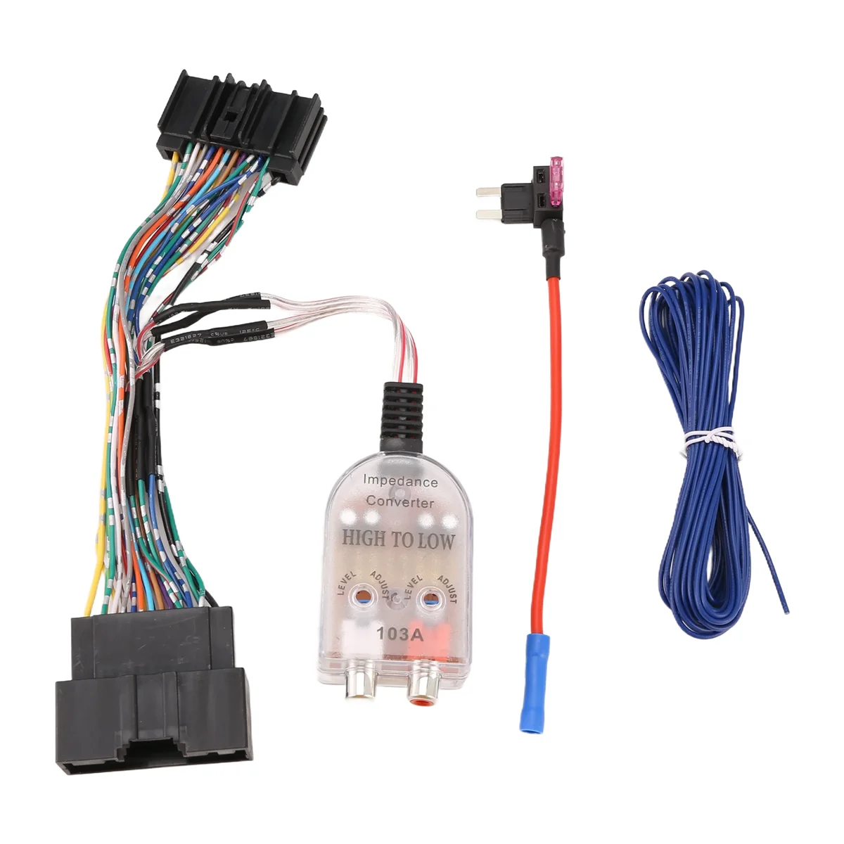 Classico per Ford 2011-2018 Factory Radio Aggiungi un cablaggio plug and play dell'adattatore dell'amplificatore subwoofer