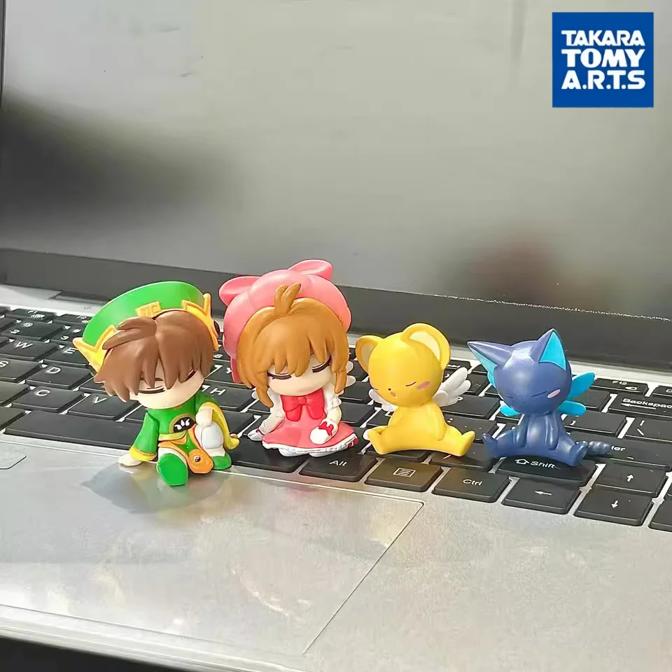

Takara Tomy Arts Cardcaptor Sakura Gashapon Mini Figure Kero Spinel Sun Syaoran Collectible Desktop Decoration Gift