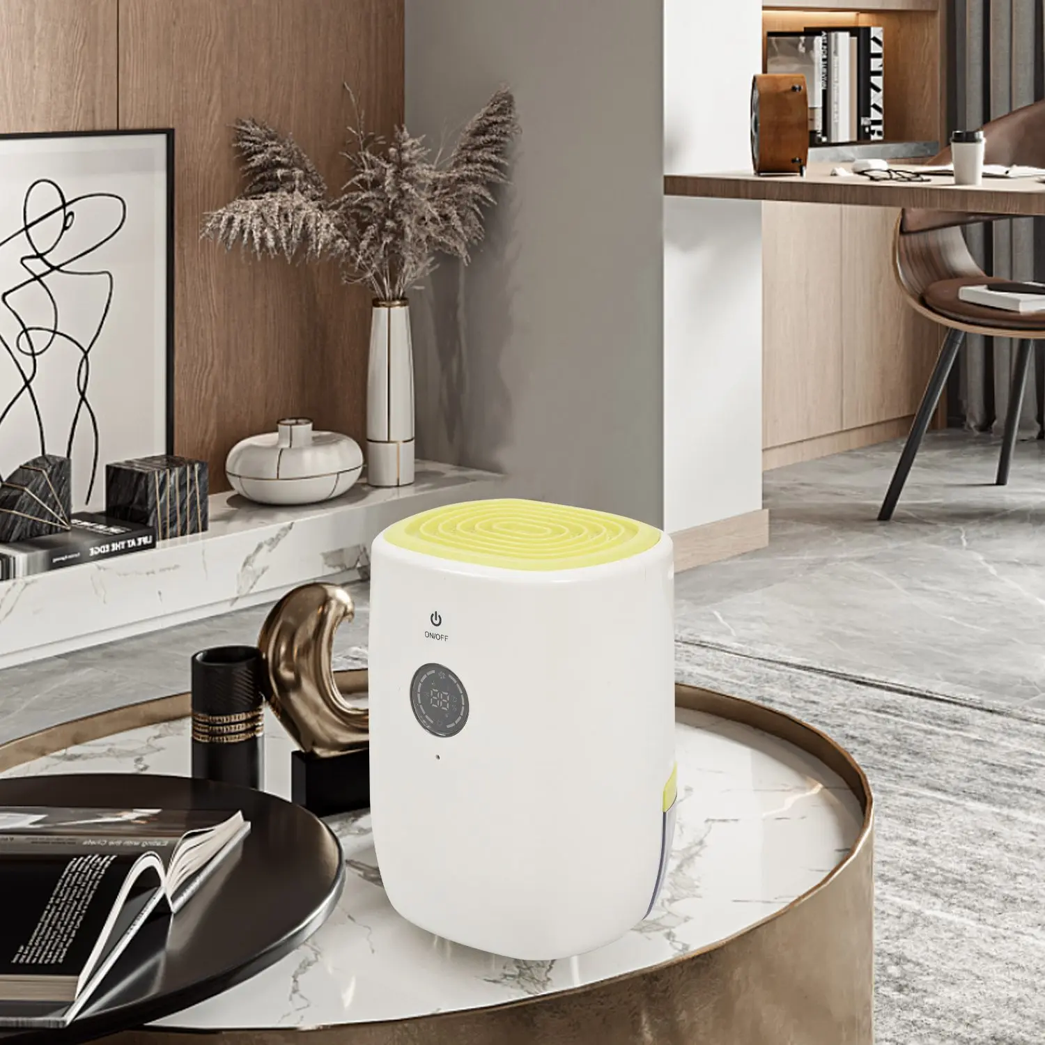 Promotion!800Ml Electric Air Dehumidifier For Home Portable Moisture Absorbing Air Dryer With Auto-Off And Led Indicator Air Deh