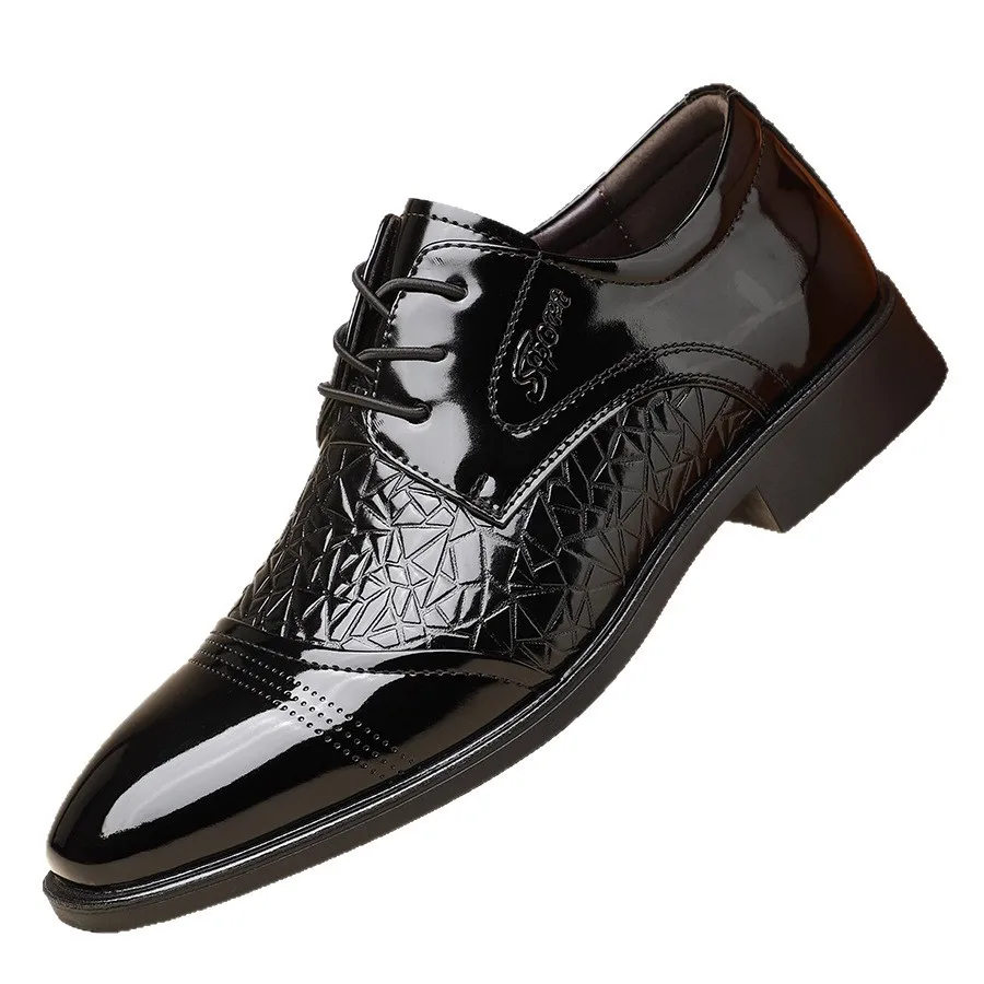 

Big Size Fashion Dress Shoes for Men Soft Sole Spring Autumn New Designer Leather Shoes Male Business Casual Wedding Shoe Man