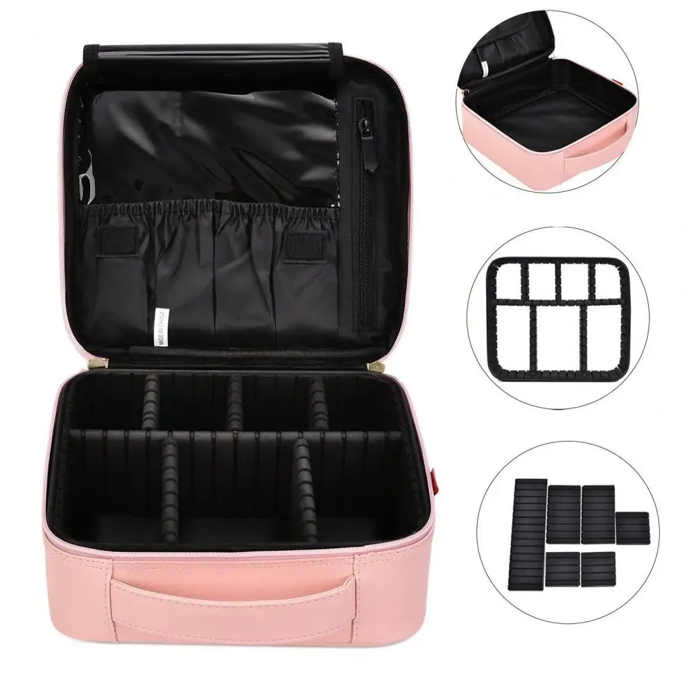 กระเป๋าเครื่องอาบน้ำที่ทนทานเครื่องประดับดิจิตอล tas kosmetik tas kosmetik openging ขนาดใหญ่อุปกรณ์จัดเก็บเครื่องสำอางค์สร้างสรรค์สำหรับบ้าน