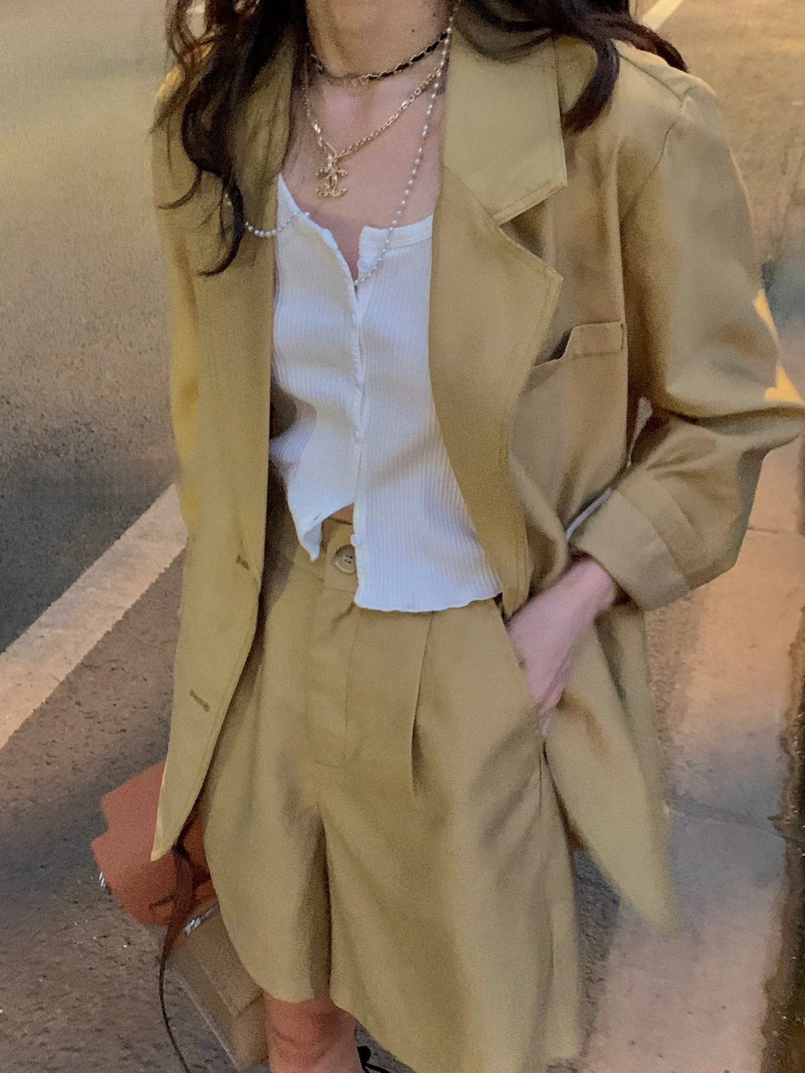 

Комплект из шелкового костюма или брюк WhySoCold для женщин: тонкий, солнцезащитный, повседневный, свободный, стройнящий, летний, модный комплект