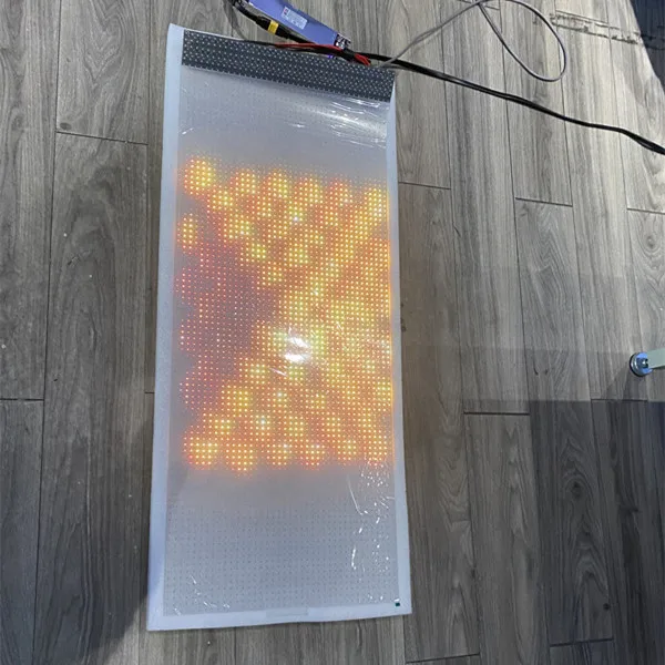 High Transparency Waterproof P3.91led Display Screen Transparent Led Display Glass Window Transparent Display