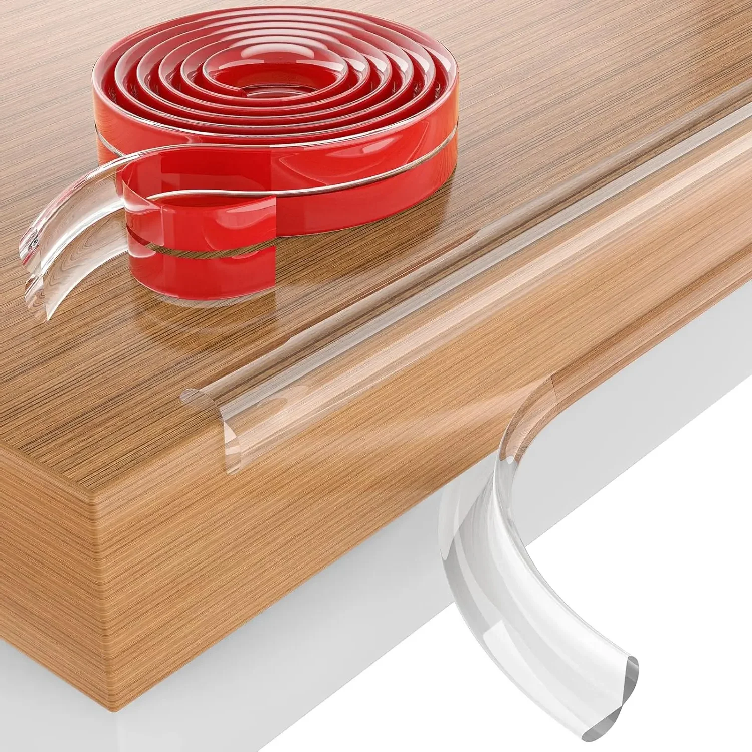 

1/2/3M Transparent Corner Protectors Thick Silicone Edge Guards Adhesive Table Cabinet Safety Bumpers Furniture Corner Cushions