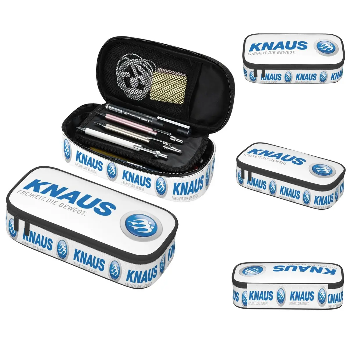 مقلمة Knaus Caravan للطلاب صندوق القلم المدرسية حقيبة أقلام رصاص لوازم القرطاسية حقيبة حامل القلم