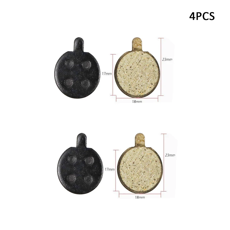 2/4/10/20 stücke Disc Bremsbeläge Für Mi Xiaomi Elektrische Roller M365 1S Pro Pro2 Ersatz teile Kit Halbmetallische Harz 18mm 20mm