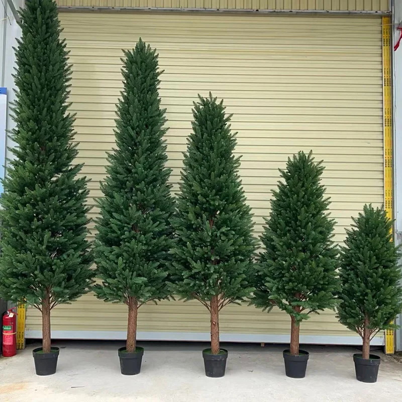

Customized fir tree simulation fir leaves for interior decoration, fake leaves, large trees, manufacturers and wholesalers