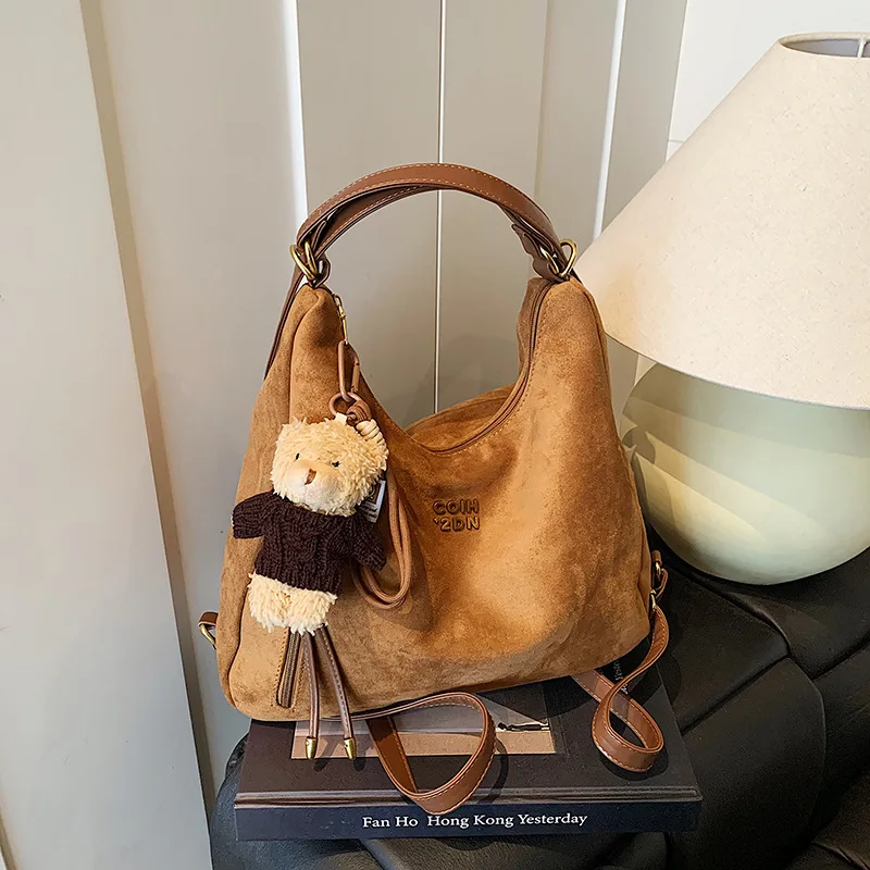 حقيبة حمل قابلة للتحويل لخريف 2026 للنساء، حقيبة كروس وكتف متعددة الوظائف، محفظة واسعة الكل في واحد للعمل والسفر #2