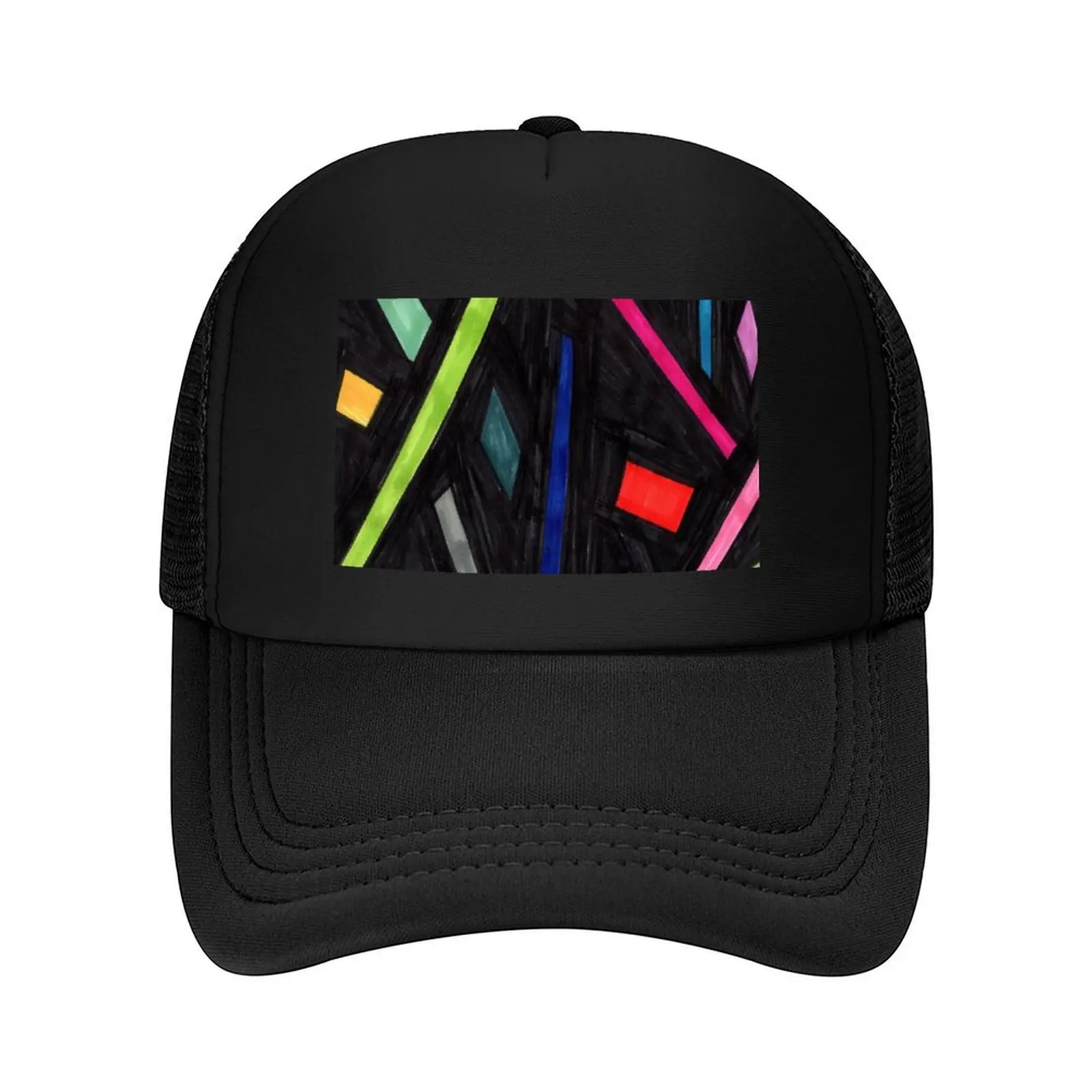 

Rainbow Pick Up Sticks Baseball Cap Thermal Visor Streetwear Trucker Hat summer hat Women Beach Fashion Men's