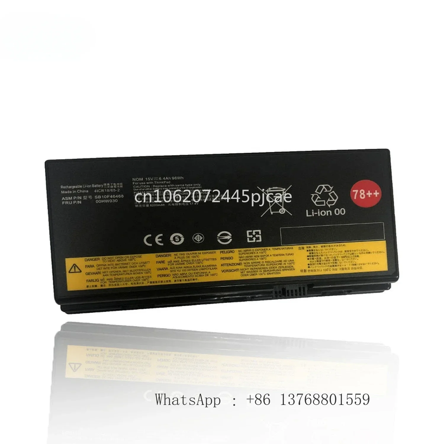 SB10F46468 78++ 78+ 01AV451 00hw030 Battery Battery For P70 20ER 20ES P71 20HK Series