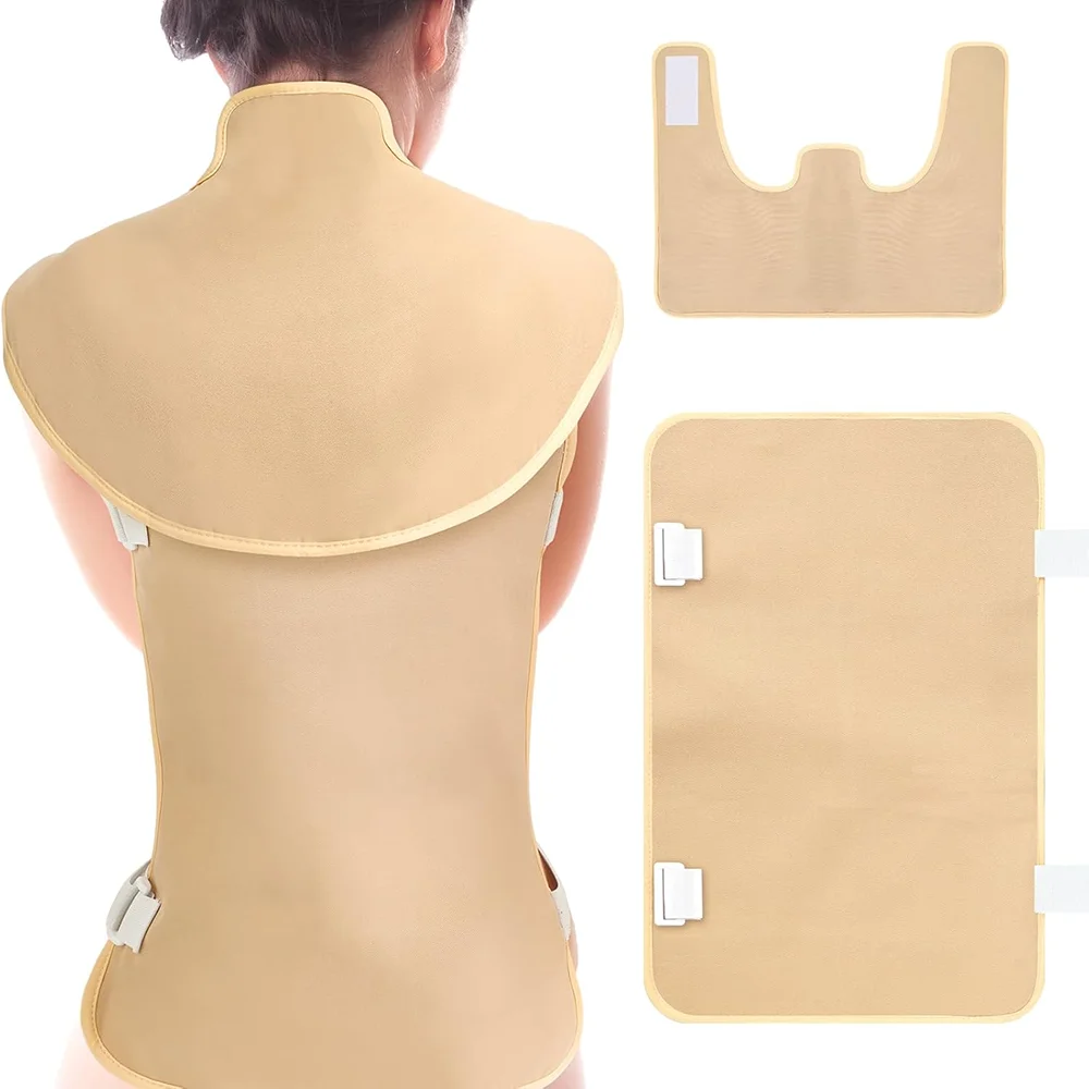 

Castor Oil Wrap Kit Castoroil Pack Adjustable Castor Oil Self Conditioning Aid for Liver Abdomen Muscles To Improve Circulation