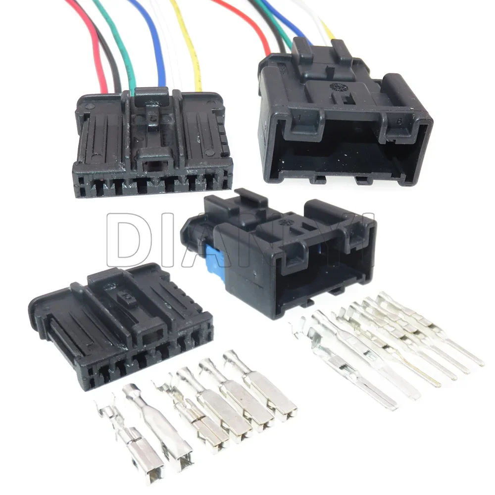 1 Set 6 Way 98825-1061 98821-1061 AC Assembly Automobile Plug For Peugeot 307 Citroen Wiring Terminal Taillight Composite Socket