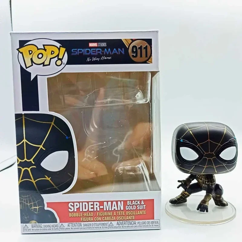 2026 Funko Pop Movie Sin Camino a Casa Spiderman # Figura de Acción 911, Modelo Coleccionable, Juguete para Niños, Regalo de Cumpleaños