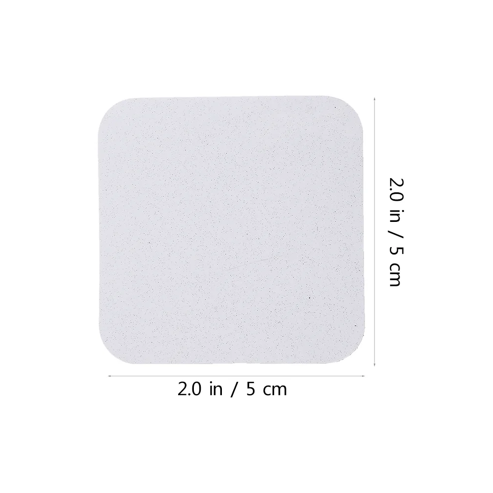 10 Pcs Refrigerator Heat Transfer Material Magnet Fridge Magnetic White Pearl DIY Sticker