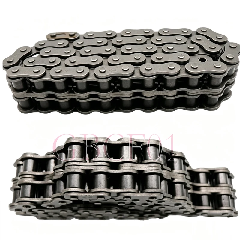 Industrial Transmission Roller Chain, Single Row Sizes: 04C 05B 06B 08B 10A 12A 12B 16A Machinery Chain Conveyor Chain