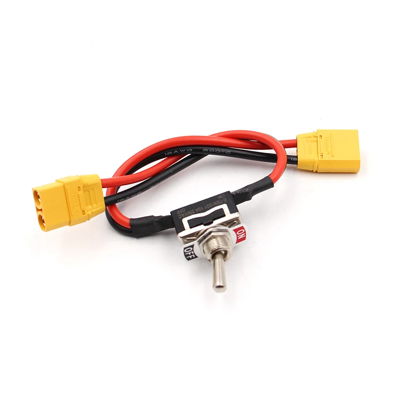 Sparkhobby High-current switch XT60 XT90 T-plug power connection adapter 12/14AWG For RC Airplane Model Cars ESC Battery Parts