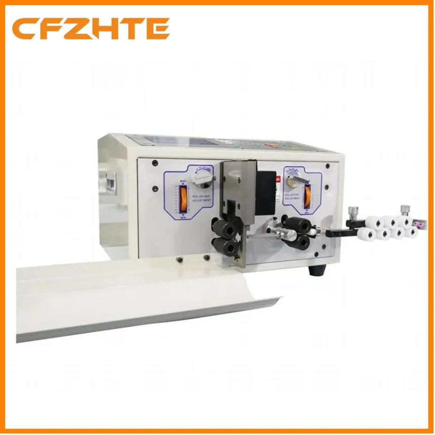 SWT508-E Computer Wire Stripping Machine, 0.1-8mm² Sheathed Cable Cutting Peeling for Crimping High Precision