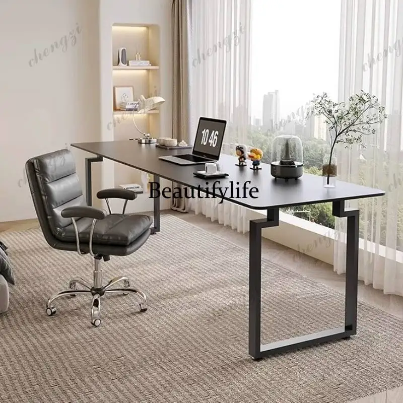 

Metal Shelves Computer Desks Rectangular Luxury Office Study Gaming Desk Notebook Bedroom Adult Mesa Ordenador Office Furniture