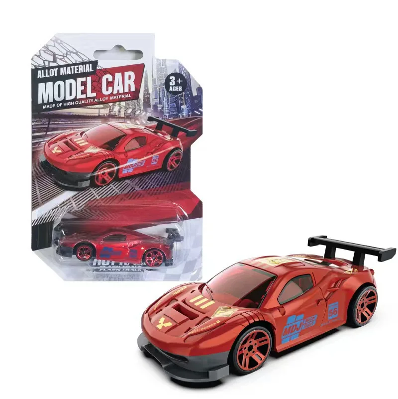 Alloy Color-changing Small Sports Car Toy Model Children\'s Mini Alloy Car Set Toy Racing Cars Gift Wholesale