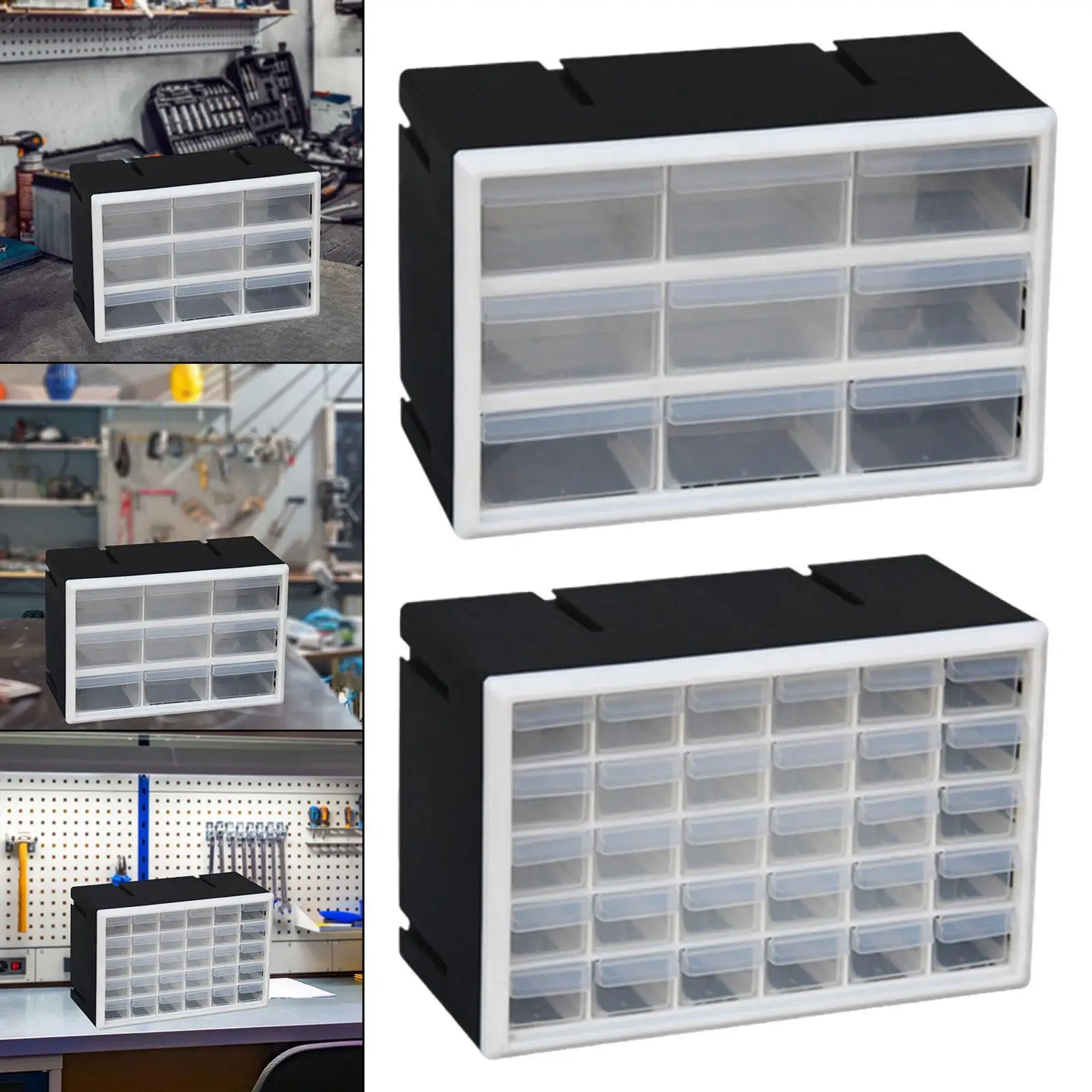 

Mini Drawer Organizer Bead Organizer Hardware Storage Box Desktop Storage Drawers for Office Supplies Art Supply Vanity Room