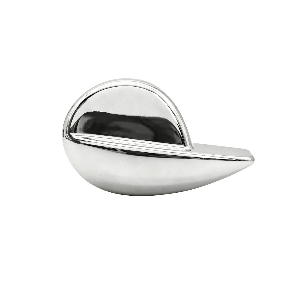 Zinc Alloy Toilet Flush Lever Available in Straight and Bent Rod Versions for Customized Installation in Bathroom Applications