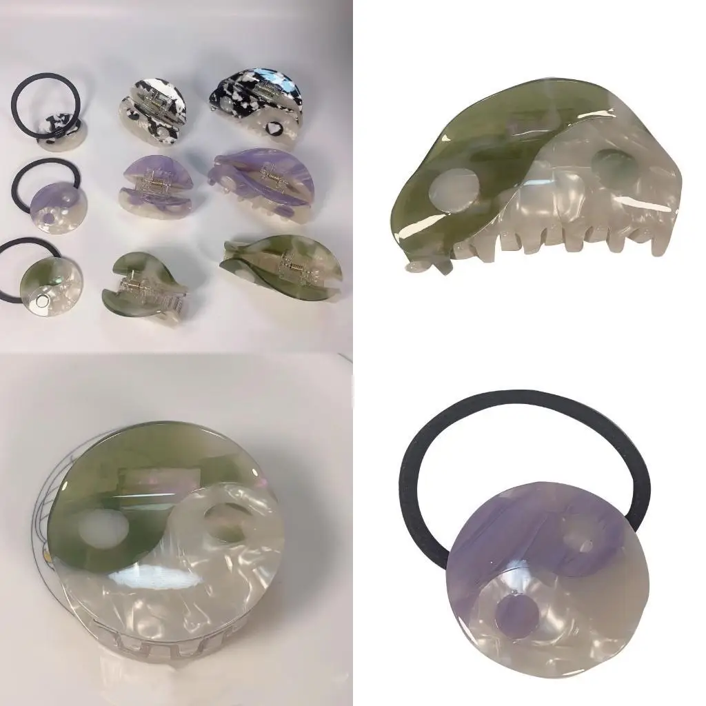 

652f Mini Clips Acetate для числа кишки с волосами с хит