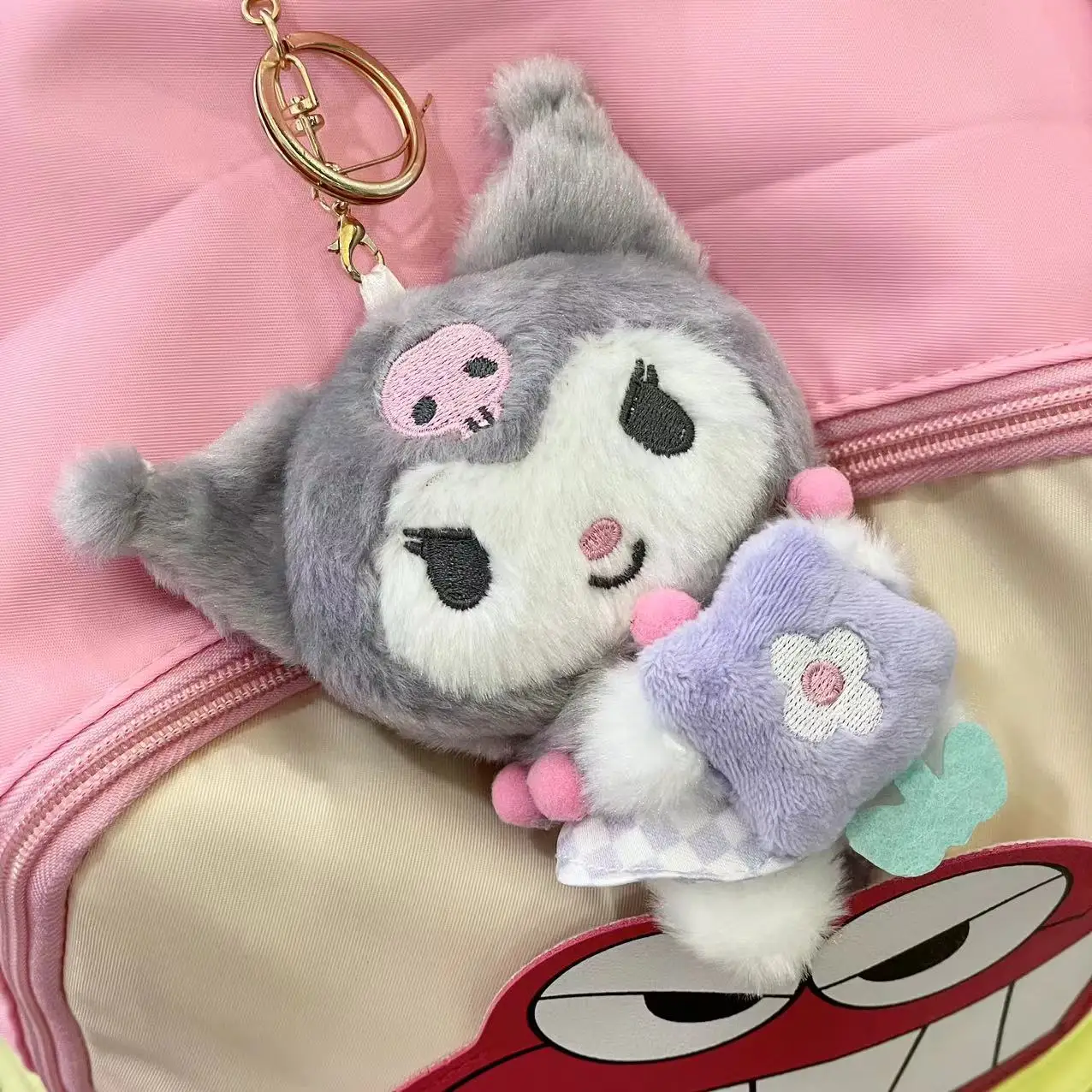 Sanrio Mooie Pop Kuromi Mijn Melodie Cinnamoroll Hello Kitty Knuffel Tas Hanger Cartoon Sleutelhanger Kawaii Plushies Cadeaus