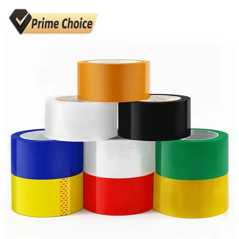 【Sale By Bulk】Factory Hot Selling 40mic 45mic Transparent Tan Color Bopp Opp Self Adhesive Packing Tape Carton Box Sealing Tape